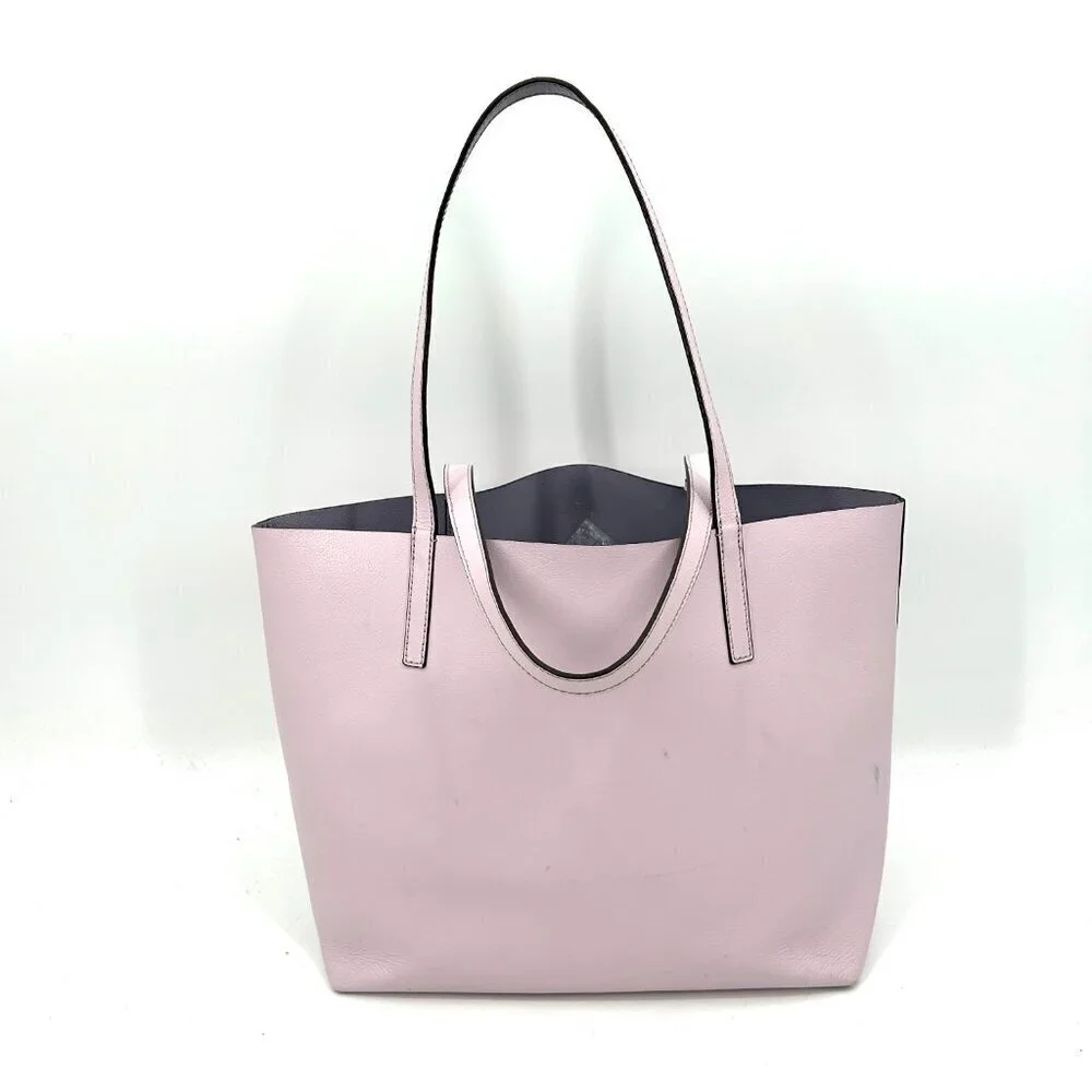 KATE SPADE Light Purple Lavender 100% Leather All Day Tote Bag Purse